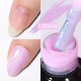 thumbnail image 1 of UR SUGAR Aurora-Gel de goma para uñas, efecto perla iridiscente, espejo metálico, manicura, Soak Off, UV LED, No Wipe Top Coat Base, 1 of 4