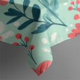 thumbnail image 5 of Pioneer Flower Floral Print Pattern Square Tablecloth,Waterproof Square Table Cover,Wipeable Spillproof Washable Table Cover for Home Kitchen Party Decor 42"X42"(107x107cm), 5 of 6