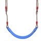 thumbnail image 3 of Elastic Swing For Children, Indoor Outdoor Swing, Adjustable Swing Seat With Rope, Eva Soft Board, Blue, 3 of 4