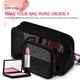 thumbnail image 5 of COSMOBETTY 6Pcs Black Mesh Makeup Bags Set Travel Makeup Organizer Cosmetic Toiletry Pouches, 5 of 6