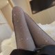 thumbnail image 4 of Calcetines de mujer Tono de perforación caliente Medias de seda Medias de seda de alta densidad con medias de red de diamantes Medias negras sexys para mujer, 4 of 5