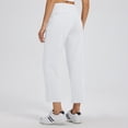 thumbnail image 2 of MASKERT Women's Stretchy Casual Pants, High Waisted Ankle Pants with 4 Pockets, Lightweight Travel Work Pants for Women, Business Casual Pants for Office and Golf, 2 of 11
