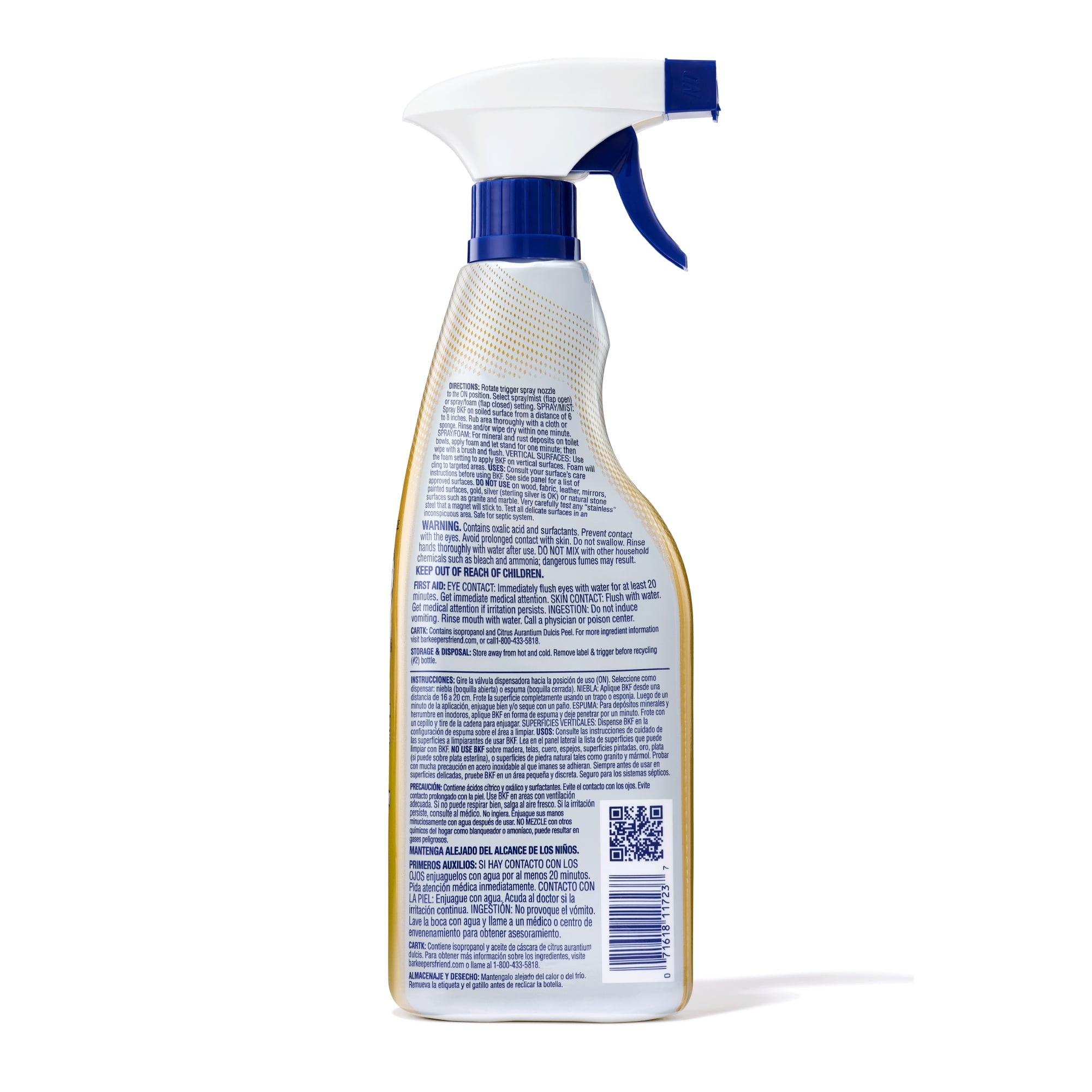 Bar Keepers Friend Superior Multi-Purpose Cleaner Spray Foam 25.4 fl oz