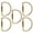 D type buckle turnbu, variant on 5 Pack Keychain Part Elegant Key Jewelry Pendant Connective Chain Copper Hook