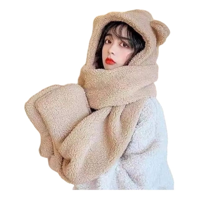 Gorro - Bufanda - Guante Peluche Termico