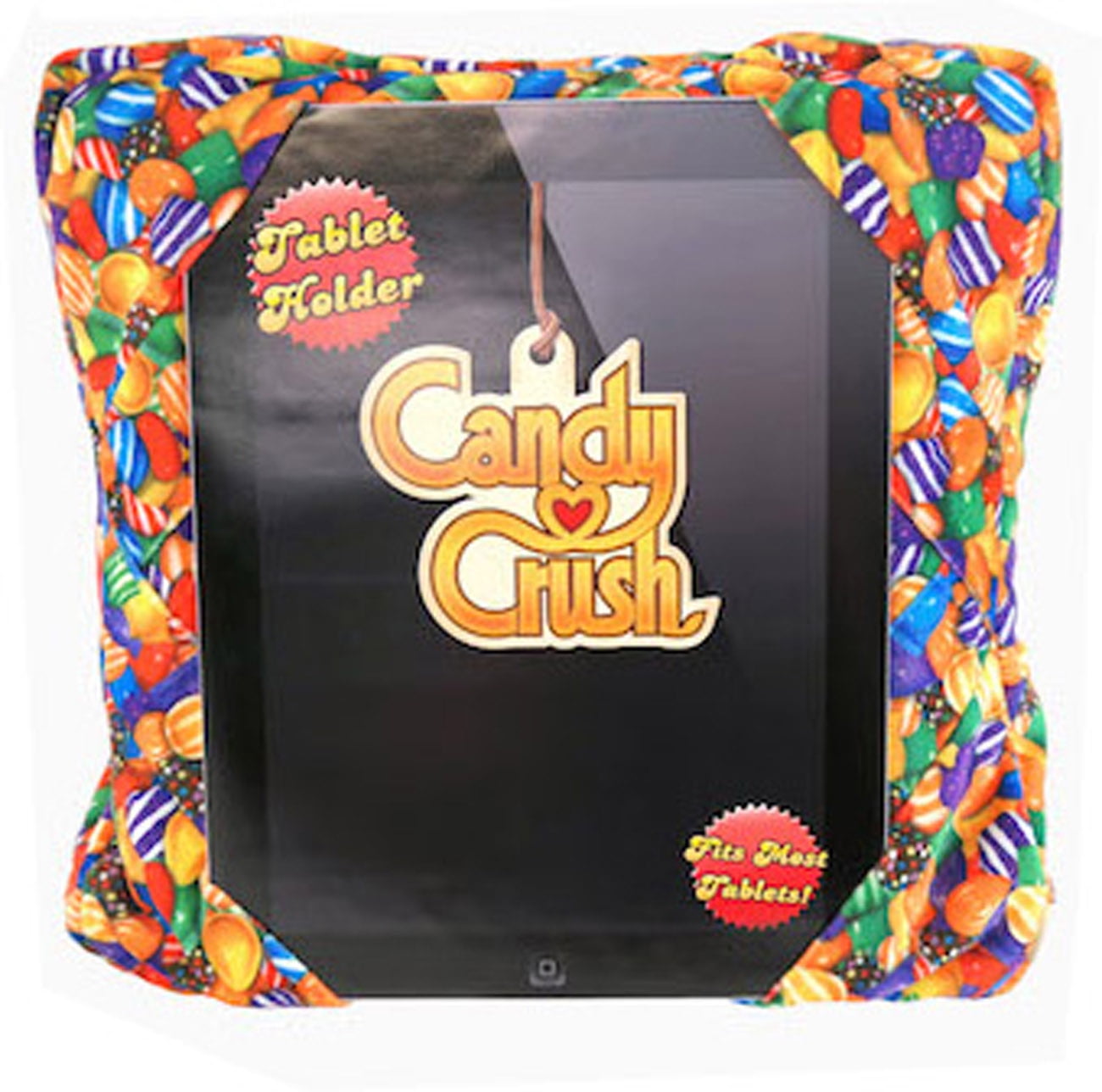 Candy Crush Saga Orange Plush Tablet Holder