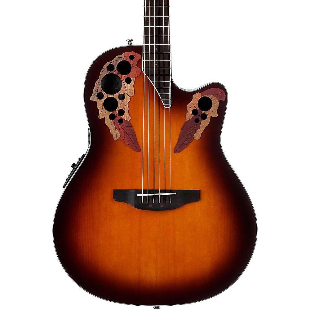 Ovation CE48 Celebrity Elite Acoustic-Electric Guitar (Sunburst)