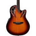 thumbnail image 4 of Ovation CE48 Celebrity Elite Acoustic-Electric Guitar (Sunburst), 4 of 12