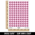 thumbnail image 2 of Very Tired Panda Doodle Napping Sleeping Resting 200+ Round Stickers - Light Pink - Matte Finish - 0.50" Size, 2 of 3