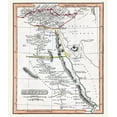 thumbnail image 2 of Fenner 20x23 Black Ornate Wood Framed with Double Matting Museum Art Print Titled - Africa Egypt - Fenner 1830, 2 of 4