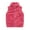 Hot Pink, variant on Zwiiyzr Toddler Baby Boys Girls Fleece Fuzzy Zip Up Vest Jacket 18M-7Y Kids Stand Collar Sleeveless Fluffy Outwear with Pockets Brown