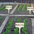 thumbnail image 6 of Wooden Plant Label Stakes for Gardening, Potted Plants, Succulents, with Marker Pen, Easy to Write And Clean, Reusable, Uv Resistant, 50 Pack, 50 Plant Tags + 1 Marker, 6 of 9