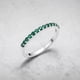 thumbnail image 4 of Anillo Churumbela De Plata 925 Con Zirconias Para Mujer Luma, 4 of 4