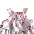 thumbnail image 2 of Nursery Rhyme Infant Baby Girl's Floral Bouquet Ruffle Tunic & Legging (0-3 Months), 2 of 3