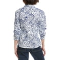 thumbnail image 2 of Cinq à Sept womens  Sketchbook Canyon Jacket, 4, Blue, 2 of 3