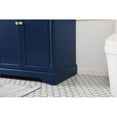 thumbnail image 5 of Elegant Decor Clarence 72" Solid Wood and Metal Double Bathroom Vanity in Blue, 5 of 8