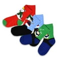 thumbnail image 3 of TeeHee Christmas Kids Cotton Fun Crew Socks 3-Pair Pack (12-24 Months, Snowman Penguin Bear), 3 of 8