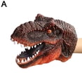 thumbnail image 1 of Dinosaur Hand Puppet Toy - Realistic Design, Soft Rubber, Educational Play for Kids 6+, 1 of 1