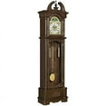 thumbnail image 1 of Coaster Traditional Wood Grandfather Clock with Chime in Brown, 1 of 8