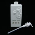 thumbnail image 3 of 2x Botellas Vacías Recargables con Bomba Pulverizadora para Champú, Gel de , Acondicionador - Blanco Macarena Botellas de gel de ducha vacías, 3 of 5