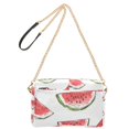 thumbnail image 2 of FORMRS Women Crossbody Purse with Chain Strap Vegan Leather Shoulder Handbag, Watermelon Pattern, 2 of 7