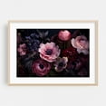 thumbnail image 2 of Mauve Nocturnal Botanica Vibes - Painting Floral Flowers Botanical Nature Modern Art Art Deco Surrealism Unframed Wall Art Print 20 x 30 inches, 2 of 7