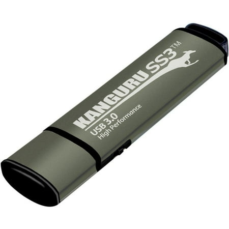 UPC: 0705110113533 | Kanguru SS3 512GB with Physical Write Protect Switch  Black