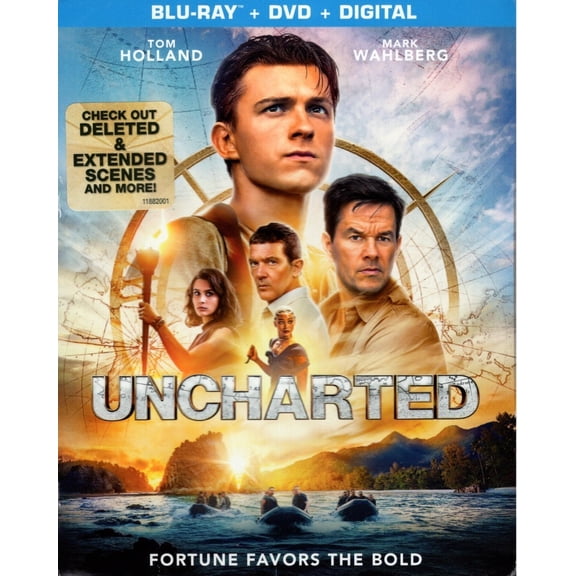 Uncharted Tom Holland Importada Pelicula Blu-ray Sony Blu-ray