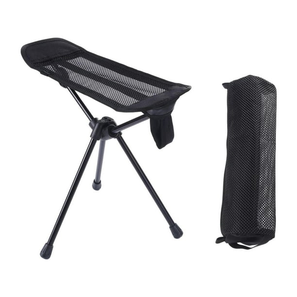 Reposapiés plegable, reposapiés retráctil, reposapiés, taburete con soporte, sil portátil antideslizante, reposapiés con bolsa DYNWAVEMX Reposapiés plegable