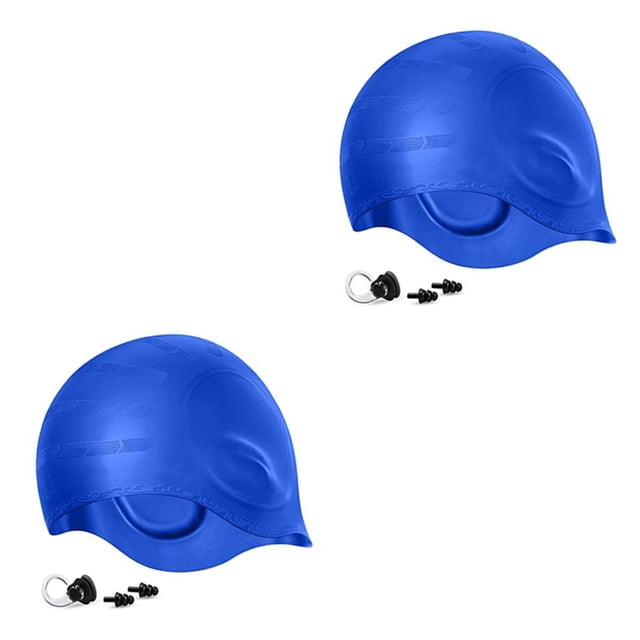 Qarigey Gorro de natación elástico de silicona para hombres y mujeres, tapones para los oídos flexibles, diseño ergonómico, Clip para la Type1 NO1