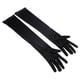 thumbnail image 1 of Sonducket 1 par de guantes de tela reutilizables de repuesto transpirables de Color sólido lavables de manga larga Cosplay guantes de boda para niñas Disfraces de disfraces Negro Sonducket AP013260-03, 1 of 5