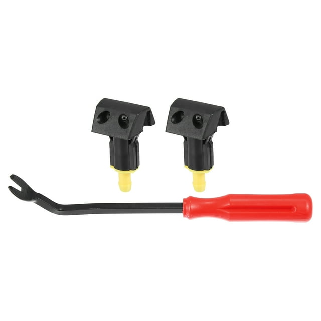 3uds Delantero Parabrisas Limpiaparabrisas Arandela Boquilla Pulverizador Boquilla Kit para Vehículo