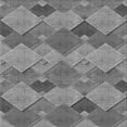 thumbnail image 1 of Ahgly Company Machine Washable Indoor Square Transitional Carbon Gray Area Rugs, 8' Square, 1 of 7