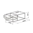 thumbnail image 4 of Mesa de Centro Kessa Muebles Nicole Blanco, 4 of 5