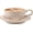 Wave Embossed, variant on Beaded Floral Embossed 12 OZ Porcelain Latte Cup and , Cappuccino Mug for Espresso Turkish Coffee , Microwave Dishwasher Safe Christmas for Cafe