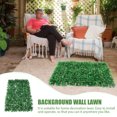 thumbnail image 3 of Minkissy High Simulation Artificial Grass Mat 60x40cm 1Set for Gardens, 3 of 5