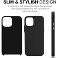 thumbnail image 3 of CellEver for iPhone 12/12 Pro Case - Dual Guard Series, Military Grade Protection, Ultra Slim, Sturdy Shock Absorbent Phone Cover (Black), 3 of 7