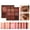 B, variant on RKSTN Eyeshadow Palette 9-color Chestnut Husk Eyeshadow Earth Color Glitter Sequins Pearly Matte Eyeshadow Palette