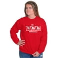 thumbnail image 4 of Im A Ninja Periodically Science Nerd Sweatshirt for Men or Women Brisco Brands S, 4 of 5