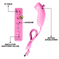 thumbnail image 2 of Control Wii Remote Motion Plus Interno + Nunchuck Rosa + Funda Virtual Zone, 2 of 5