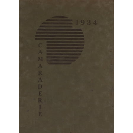 (Custom Reprint) Yearbook: 1934 Greenfield High School - Camaraderie Yearbook (Greenfield, IN)