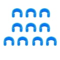 thumbnail image 1 of 10 Uds bicicleta bicicleta C-Clips hebilla manguera freno engranaje Cable carcasa guía (azul), 1 of 8