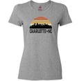 thumbnail image 3 of Inktastic Charlotte North Carolina Skyline Women's T-Shirt, 3 of 5