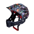 thumbnail image 4 of Casco de bicicleta para niños Casco integral Transpirable Resistente a impactos Bicicleta infantil negro, 4 of 9