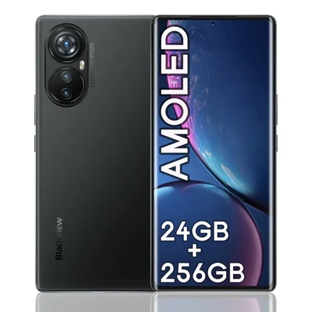 Blackview A200 Pro Smartphone 24GB+256GB 6.67" Android 13 NFC 5050mAh 66W 108MP,Black