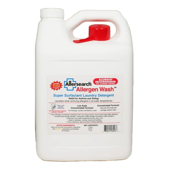 Allergen Wash Laundry Detergent 128 oz.