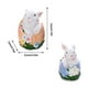 thumbnail image 4 of Adorno de Pascua Naiovety de resina huevo animal escultura primavera azul, 4 of 6