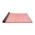 thumbnail image 2 of Ahgly Company Indoor Square Abstract Red Contemporary Area Rugs, 4' Square, 2 of 4