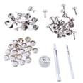 thumbnail image 2 of Kit de reparación de broche a presión Sunnimix 63Pcs Tela de del presión acero inoxidable 15 mm, 2 of 8