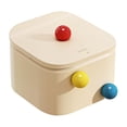 thumbnail image 3 of Caja de joyería cosmética, soporte para lazo para el pelo, organizador de pasadores para niños, pinzas para lazos, joyero, organizador de accesorios, 3 of 8